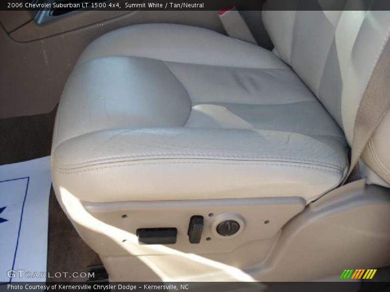 Summit White / Tan/Neutral 2006 Chevrolet Suburban LT 1500 4x4