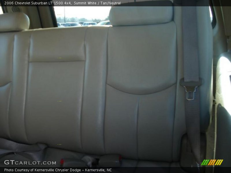 Summit White / Tan/Neutral 2006 Chevrolet Suburban LT 1500 4x4