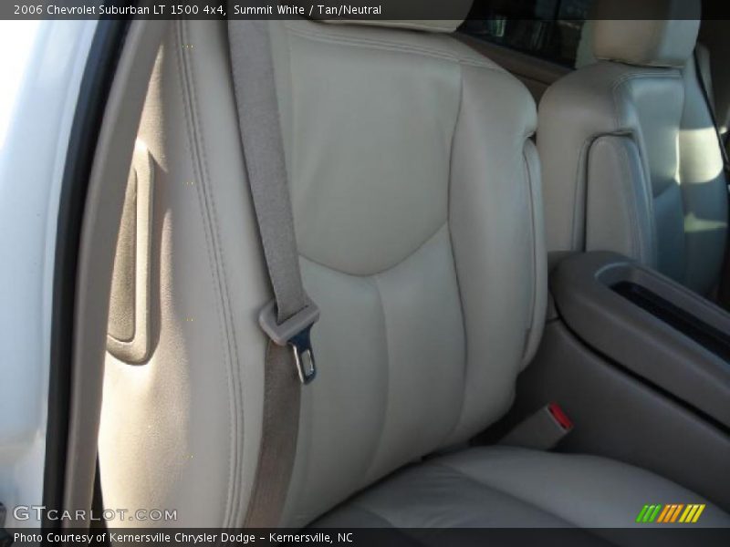 Summit White / Tan/Neutral 2006 Chevrolet Suburban LT 1500 4x4