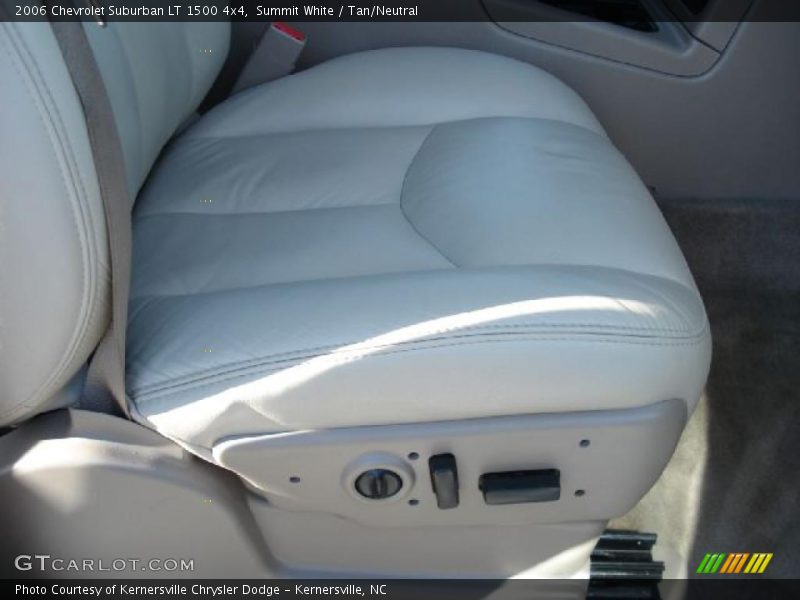 Summit White / Tan/Neutral 2006 Chevrolet Suburban LT 1500 4x4