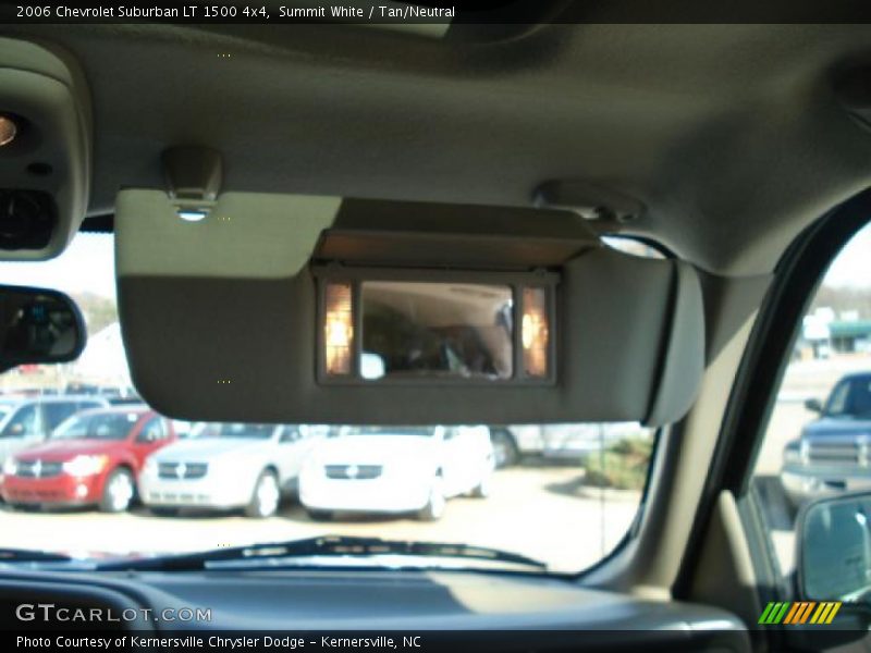 Summit White / Tan/Neutral 2006 Chevrolet Suburban LT 1500 4x4