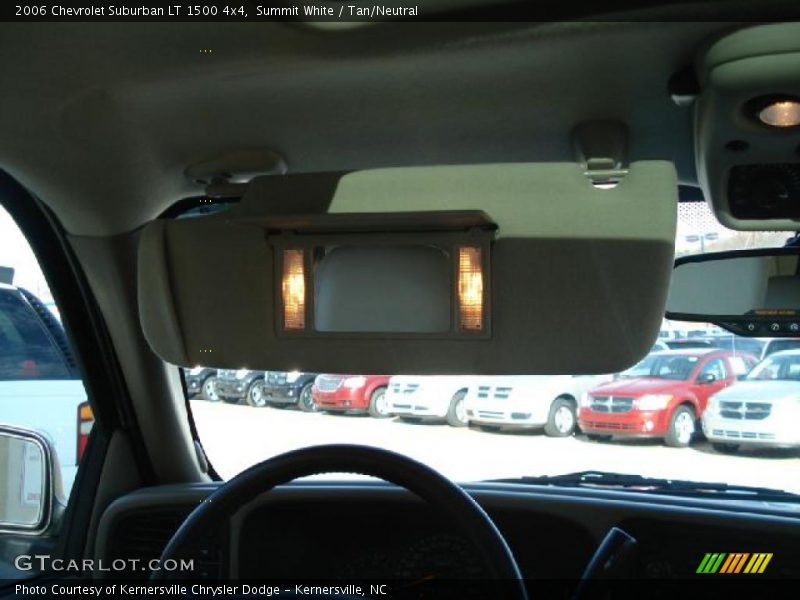 Summit White / Tan/Neutral 2006 Chevrolet Suburban LT 1500 4x4