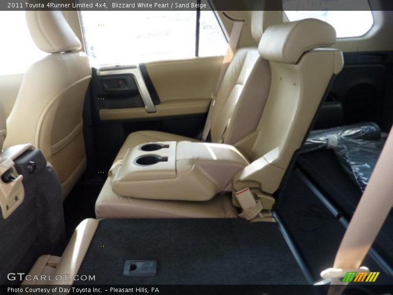 Blizzard White Pearl / Sand Beige 2011 Toyota 4Runner Limited 4x4