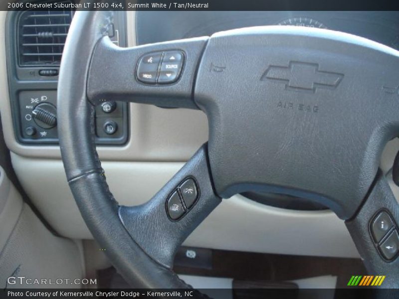 Summit White / Tan/Neutral 2006 Chevrolet Suburban LT 1500 4x4