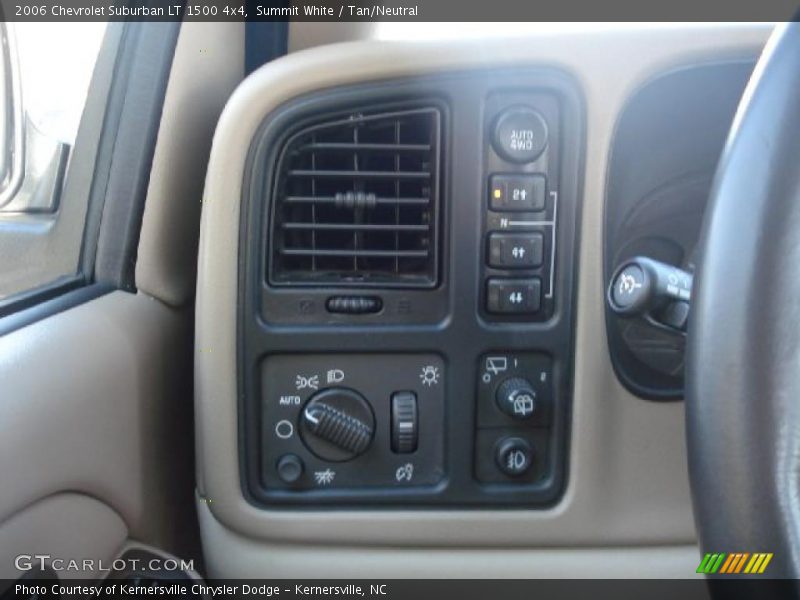 Summit White / Tan/Neutral 2006 Chevrolet Suburban LT 1500 4x4