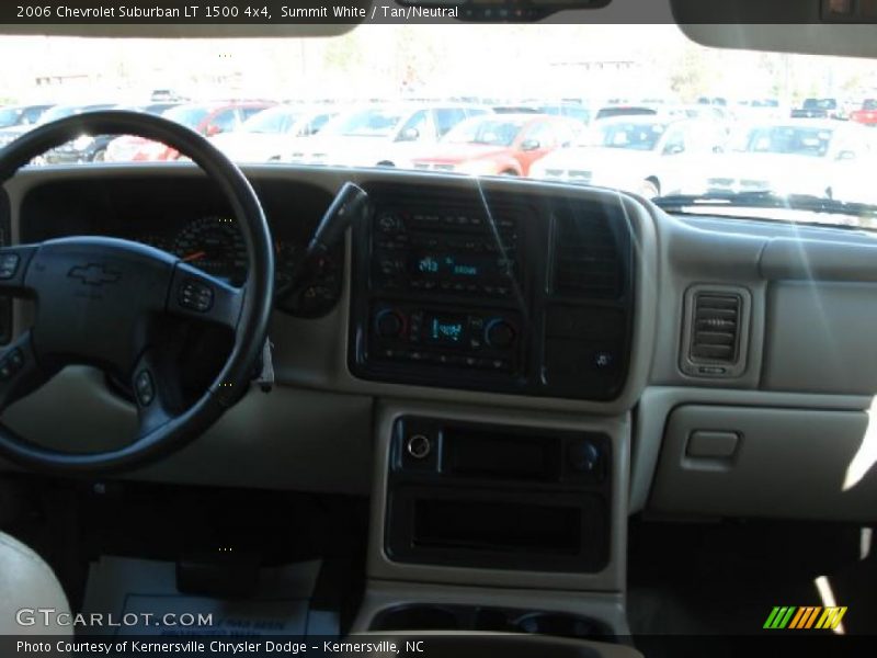 Summit White / Tan/Neutral 2006 Chevrolet Suburban LT 1500 4x4