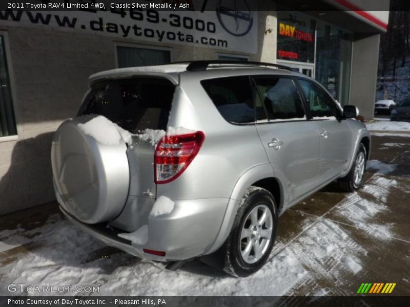 Classic Silver Metallic / Ash 2011 Toyota RAV4 Limited 4WD