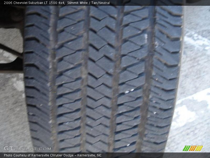 Summit White / Tan/Neutral 2006 Chevrolet Suburban LT 1500 4x4