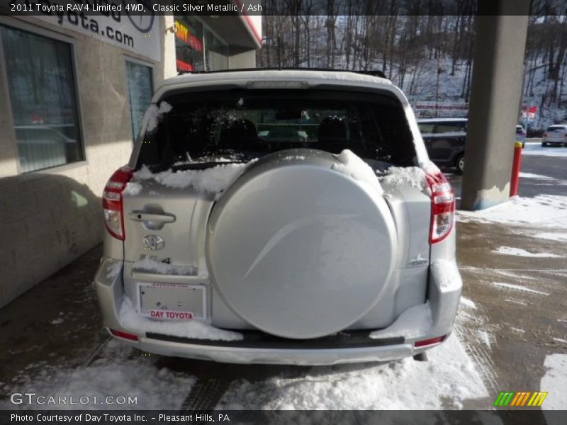 Classic Silver Metallic / Ash 2011 Toyota RAV4 Limited 4WD