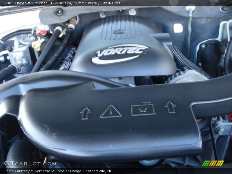 Summit White / Tan/Neutral 2006 Chevrolet Suburban LT 1500 4x4