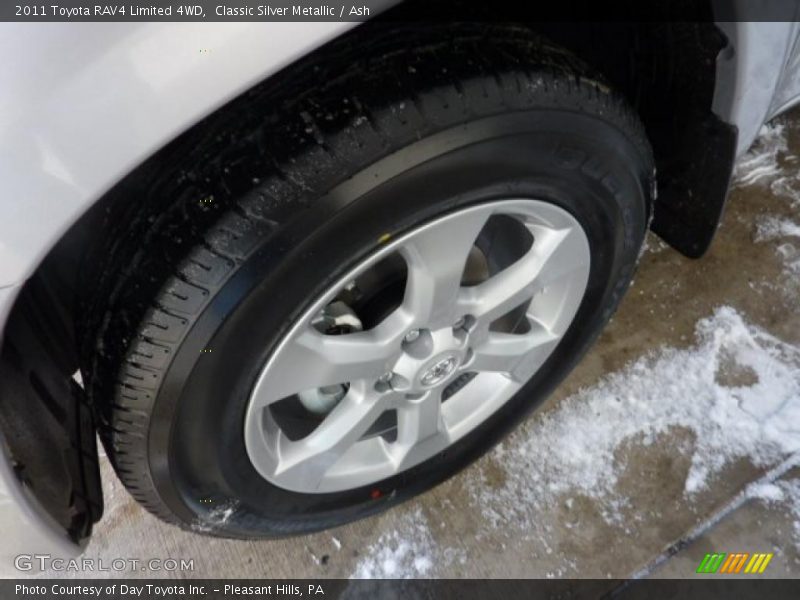 Classic Silver Metallic / Ash 2011 Toyota RAV4 Limited 4WD