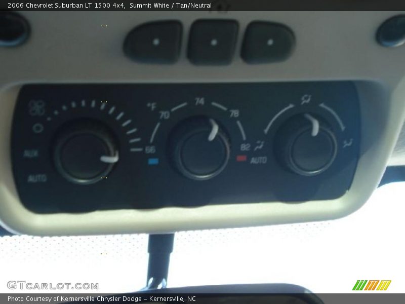 Summit White / Tan/Neutral 2006 Chevrolet Suburban LT 1500 4x4