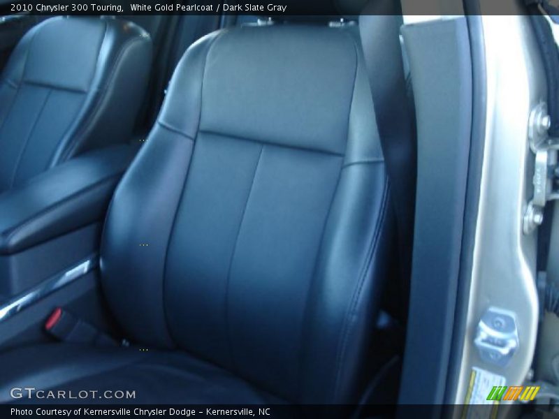 White Gold Pearlcoat / Dark Slate Gray 2010 Chrysler 300 Touring