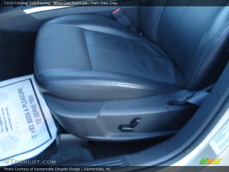 White Gold Pearlcoat / Dark Slate Gray 2010 Chrysler 300 Touring