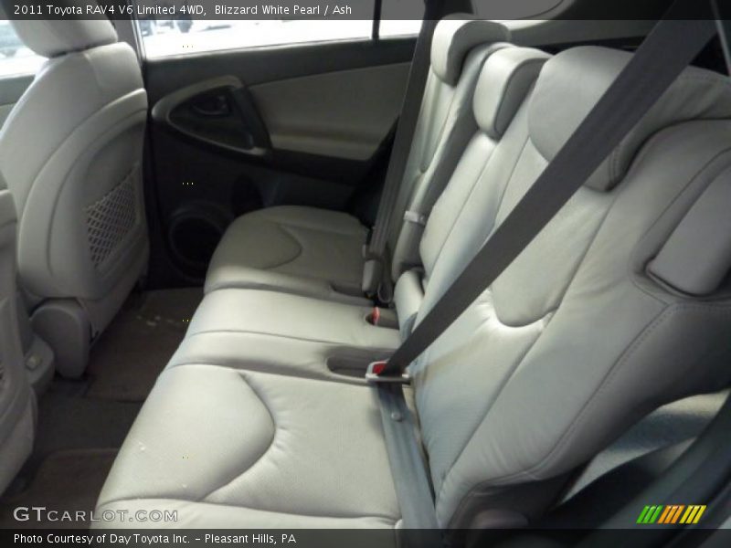 Blizzard White Pearl / Ash 2011 Toyota RAV4 V6 Limited 4WD