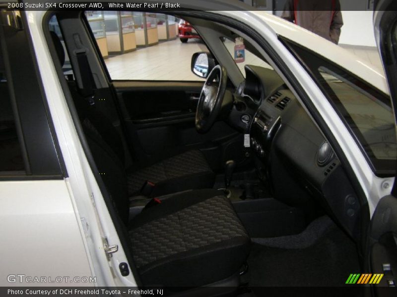 White Water Pearl / Black 2008 Suzuki SX4 Crossover AWD