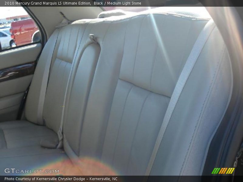 Black / Medium Light Stone 2010 Mercury Grand Marquis LS Ultimate Edition