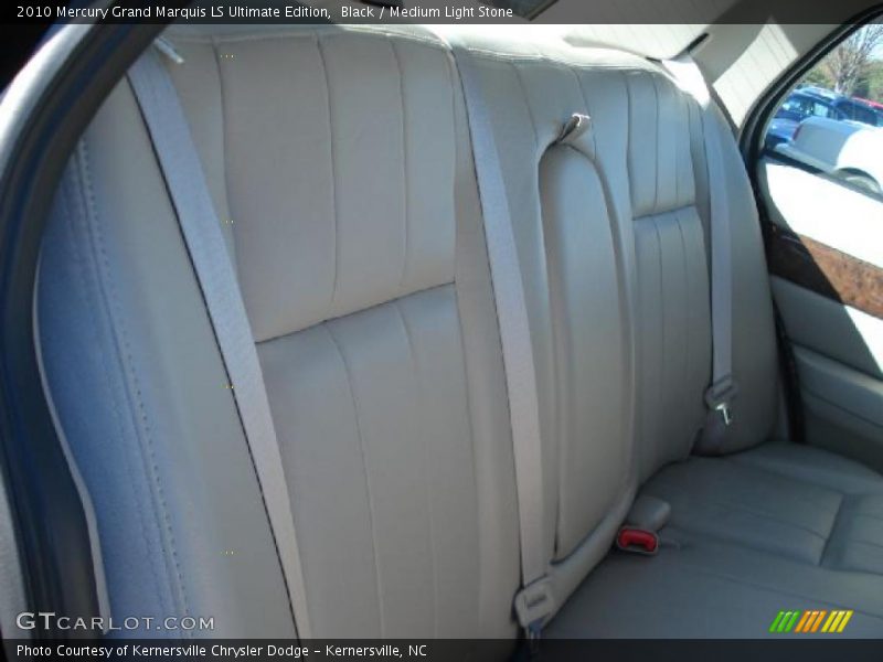 Black / Medium Light Stone 2010 Mercury Grand Marquis LS Ultimate Edition
