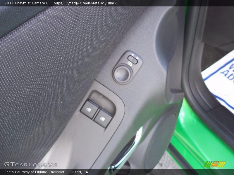 Synergy Green Metallic / Black 2011 Chevrolet Camaro LT Coupe