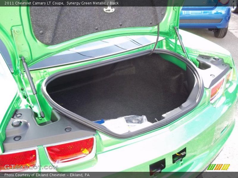 Synergy Green Metallic / Black 2011 Chevrolet Camaro LT Coupe