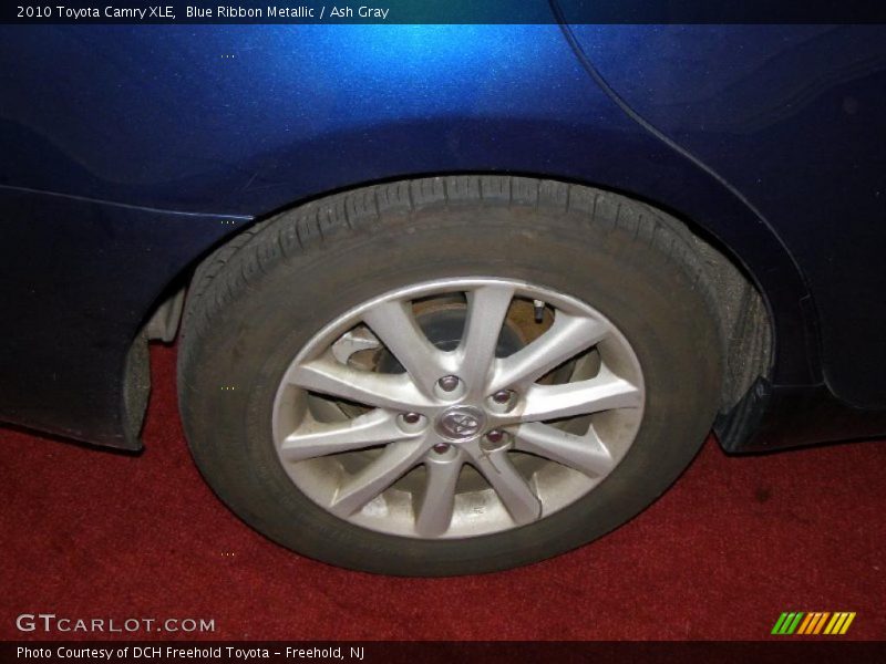 Blue Ribbon Metallic / Ash Gray 2010 Toyota Camry XLE
