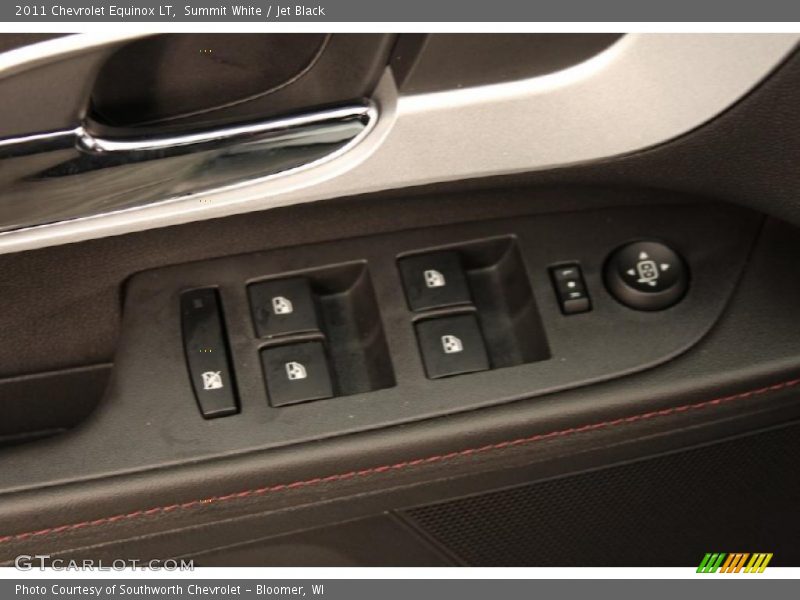 Summit White / Jet Black 2011 Chevrolet Equinox LT