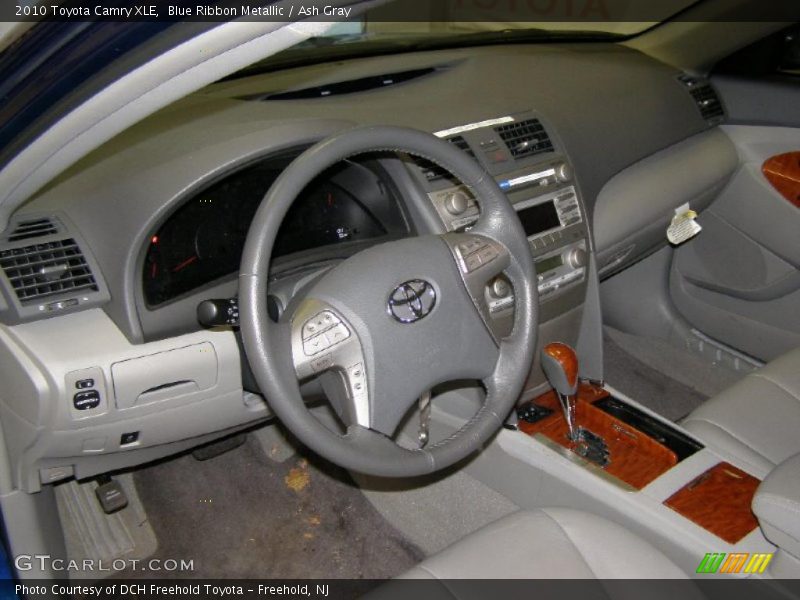 Blue Ribbon Metallic / Ash Gray 2010 Toyota Camry XLE
