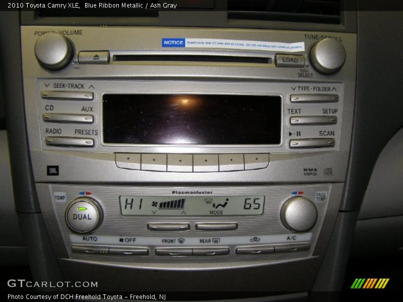 Blue Ribbon Metallic / Ash Gray 2010 Toyota Camry XLE