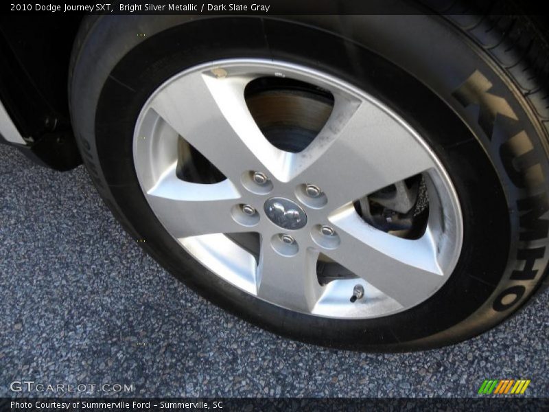 Bright Silver Metallic / Dark Slate Gray 2010 Dodge Journey SXT