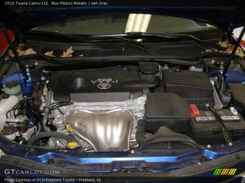 Blue Ribbon Metallic / Ash Gray 2010 Toyota Camry XLE