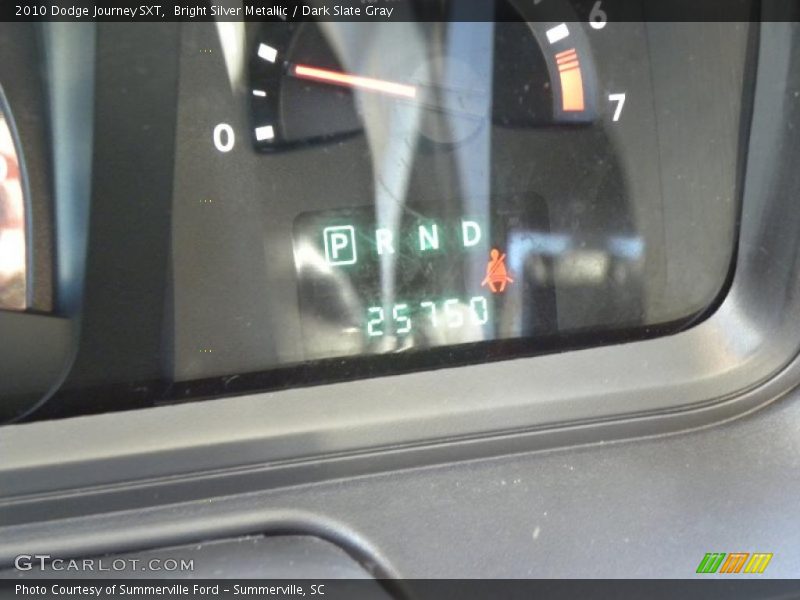 Bright Silver Metallic / Dark Slate Gray 2010 Dodge Journey SXT