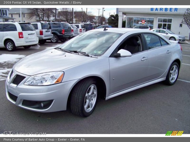 Front 3/4 View of 2009 G6 V6 Sedan
