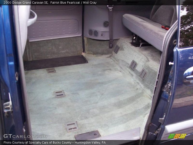 Patriot Blue Pearlcoat / Mist Gray 2000 Dodge Grand Caravan SE