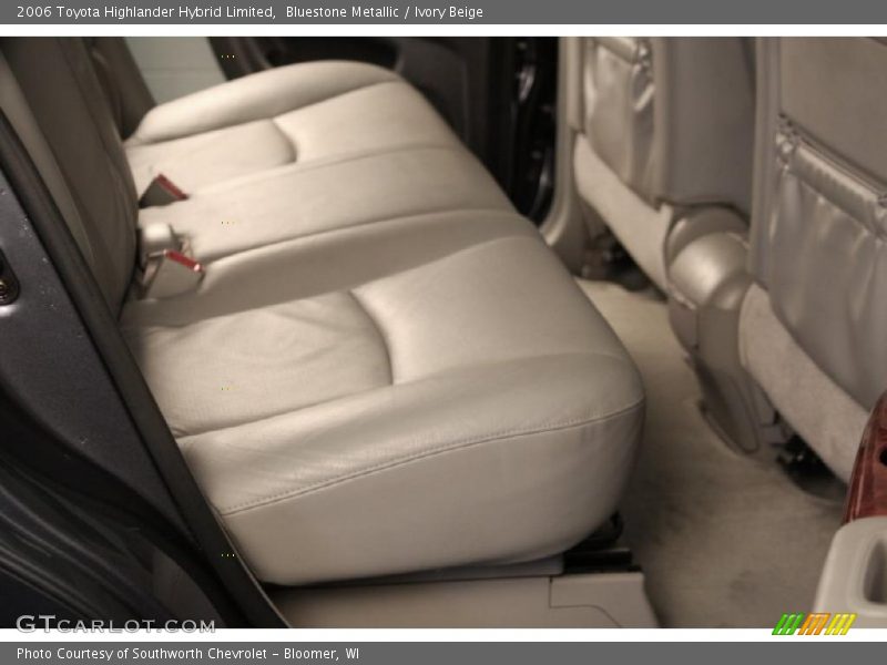 Bluestone Metallic / Ivory Beige 2006 Toyota Highlander Hybrid Limited