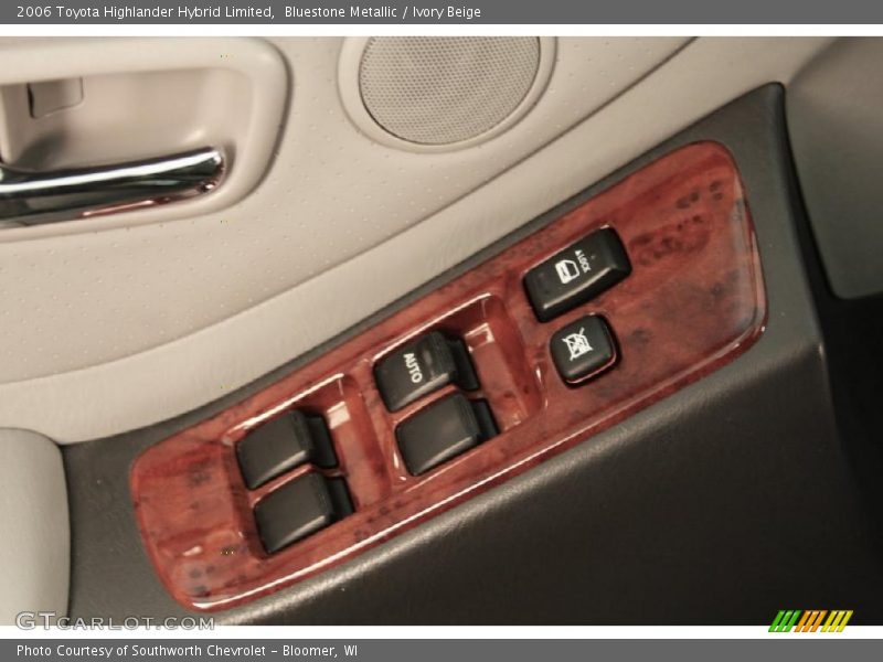 Bluestone Metallic / Ivory Beige 2006 Toyota Highlander Hybrid Limited