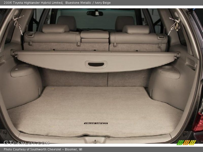 Bluestone Metallic / Ivory Beige 2006 Toyota Highlander Hybrid Limited