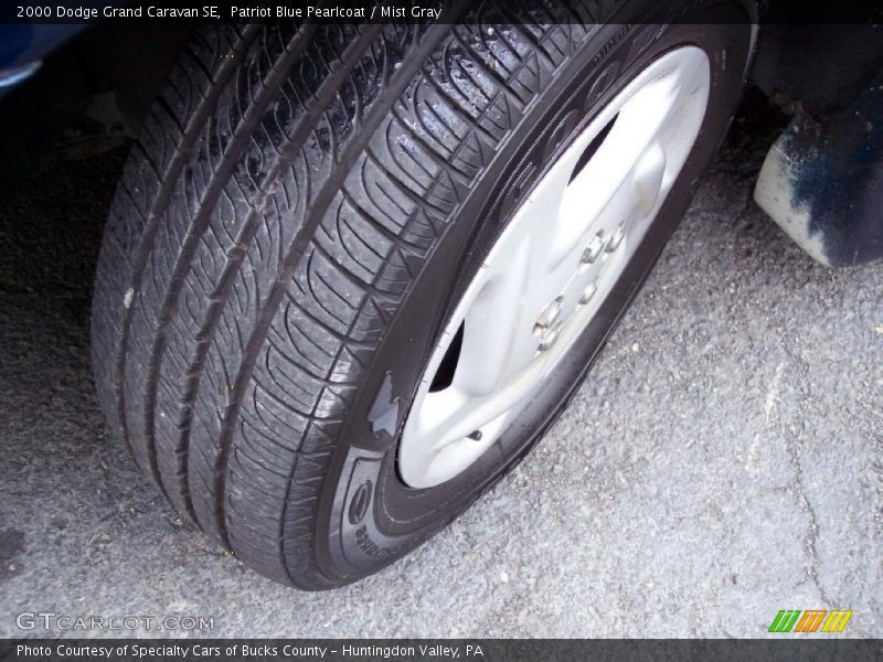 Patriot Blue Pearlcoat / Mist Gray 2000 Dodge Grand Caravan SE