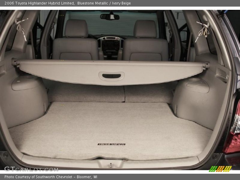 Bluestone Metallic / Ivory Beige 2006 Toyota Highlander Hybrid Limited