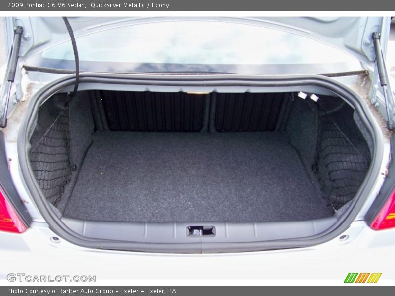  2009 G6 V6 Sedan Trunk