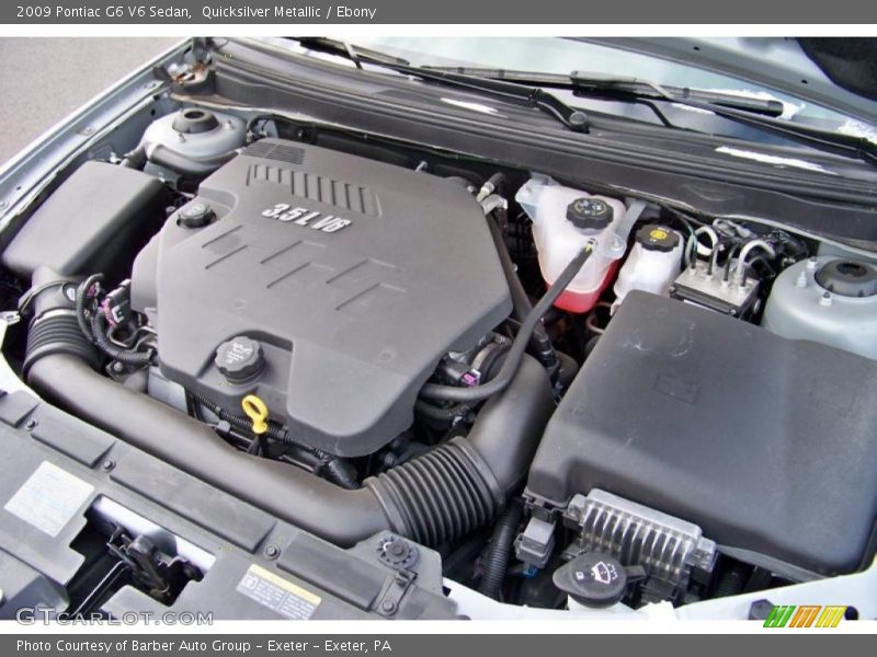  2009 G6 V6 Sedan Engine - 3.5 Liter OHV 12-Valve VVT V6