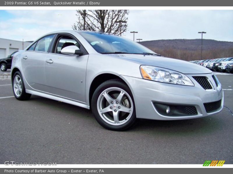  2009 G6 V6 Sedan Quicksilver Metallic
