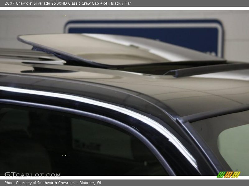 Black / Tan 2007 Chevrolet Silverado 2500HD Classic Crew Cab 4x4