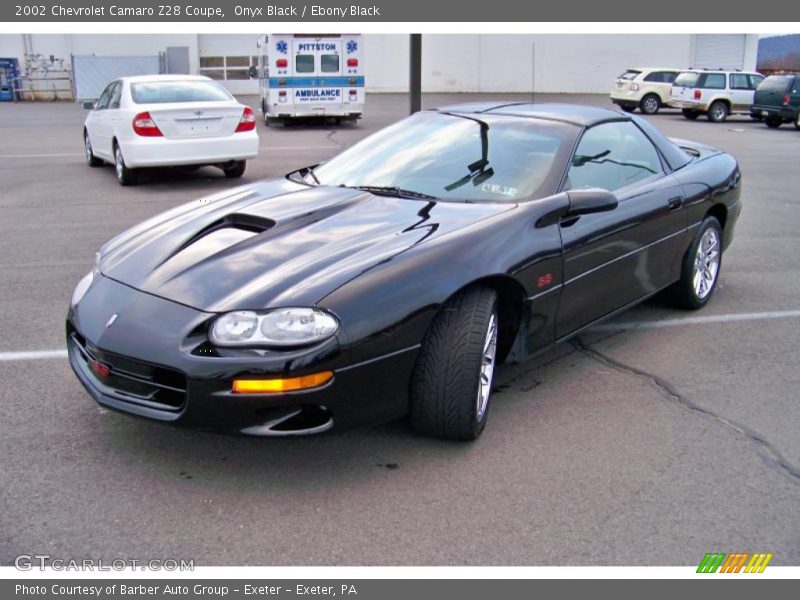 Onyx Black / Ebony Black 2002 Chevrolet Camaro Z28 Coupe