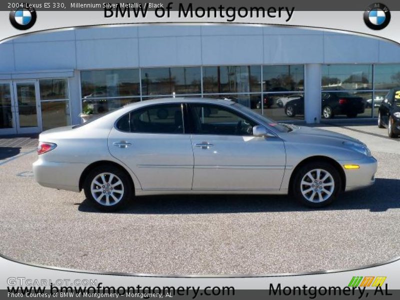 Millennium Silver Metallic / Black 2004 Lexus ES 330