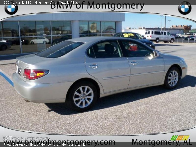 Millennium Silver Metallic / Black 2004 Lexus ES 330