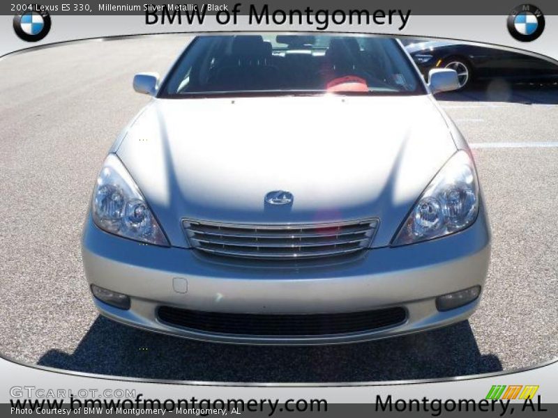 Millennium Silver Metallic / Black 2004 Lexus ES 330