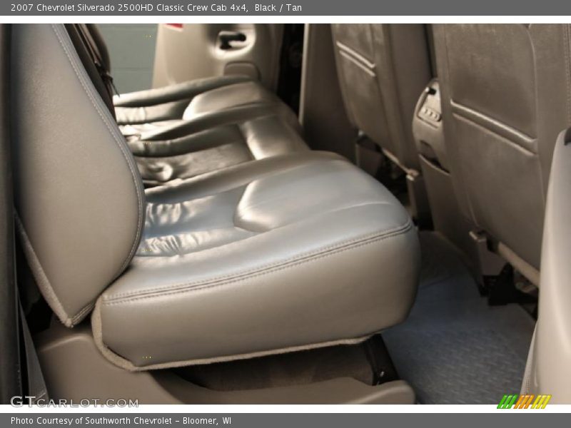 Black / Tan 2007 Chevrolet Silverado 2500HD Classic Crew Cab 4x4
