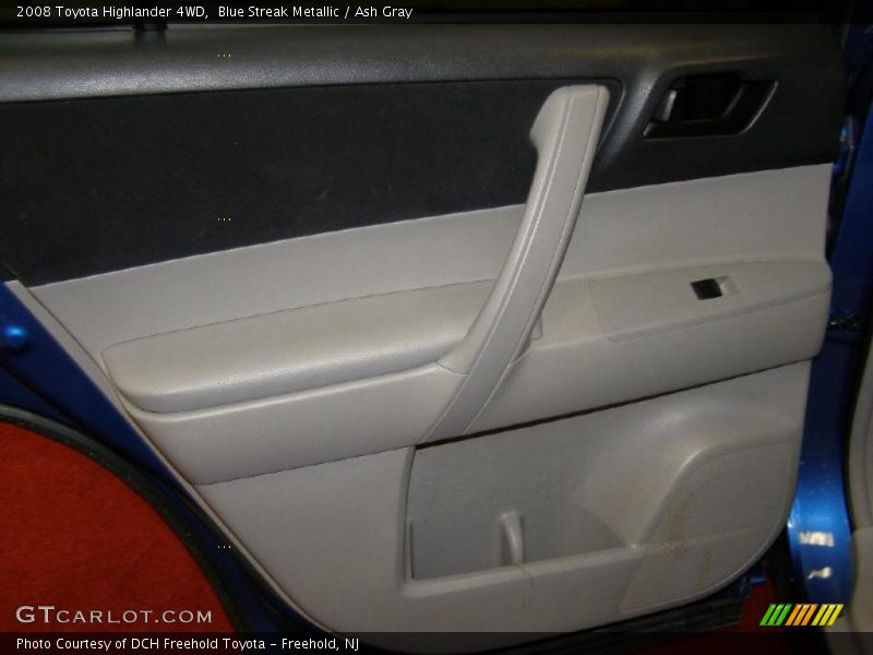 Blue Streak Metallic / Ash Gray 2008 Toyota Highlander 4WD