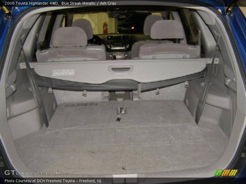 Blue Streak Metallic / Ash Gray 2008 Toyota Highlander 4WD