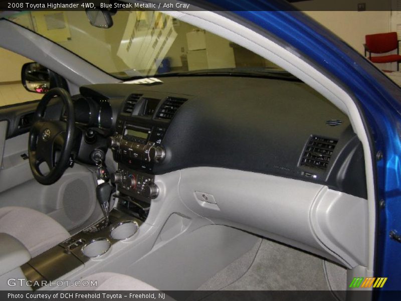 Blue Streak Metallic / Ash Gray 2008 Toyota Highlander 4WD